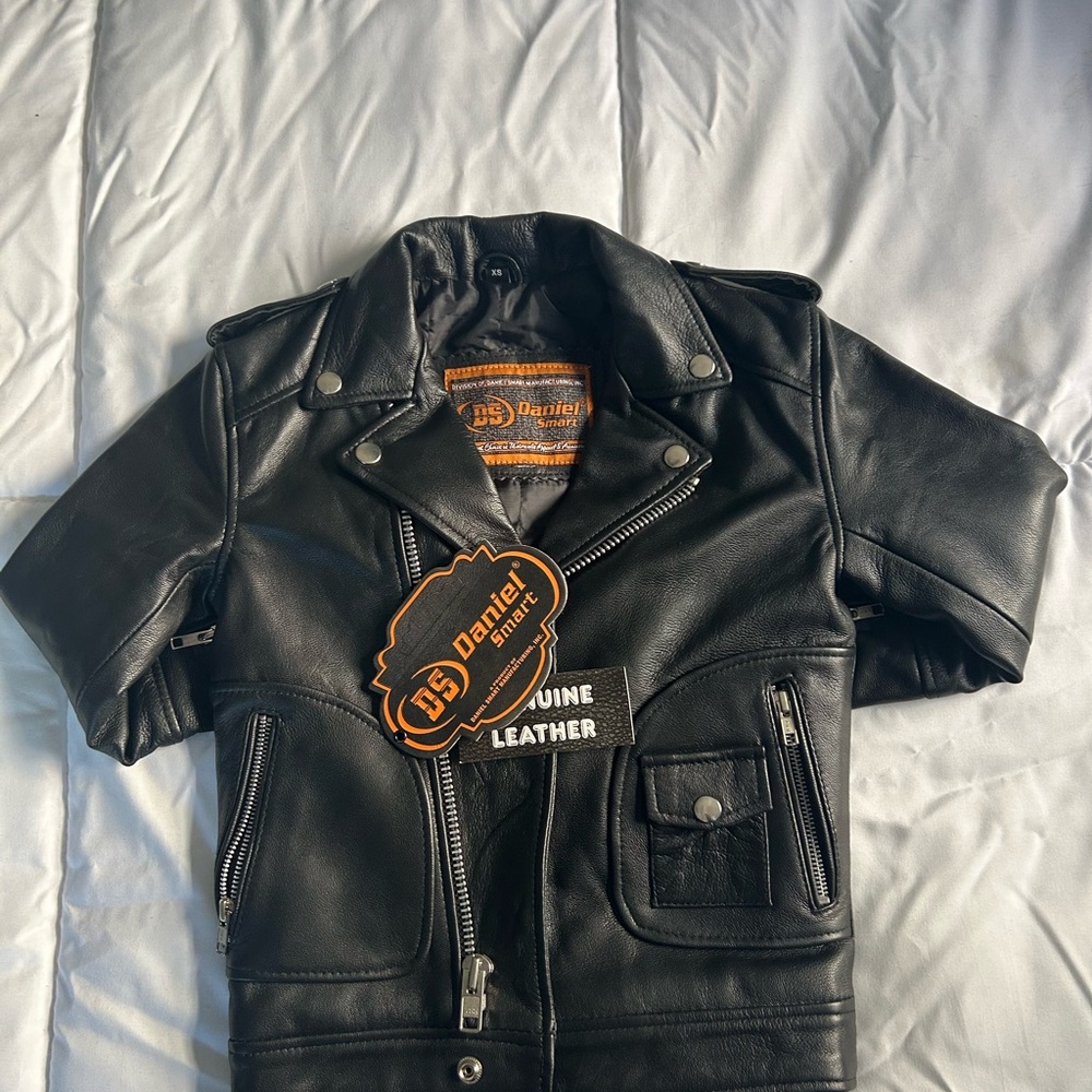 Daniel Smart Black Leather Jacket